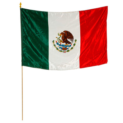 Fantasías Miguel Art.5419 Bandera De México Grande 124x94cm 1pz