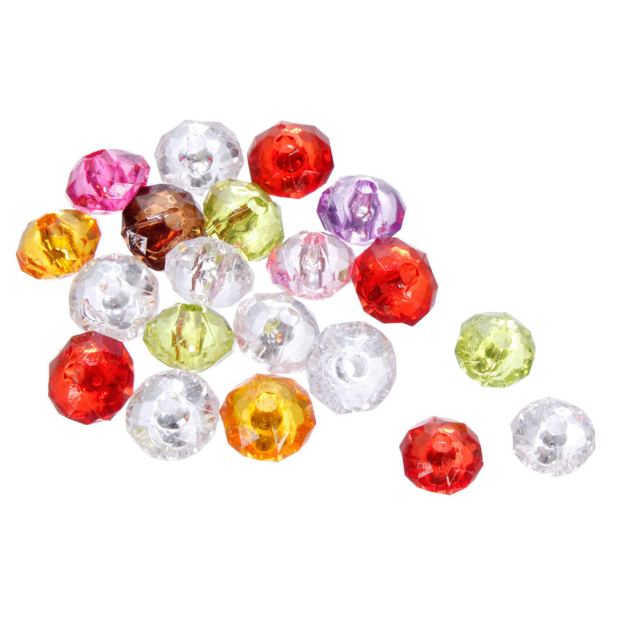 Art.5476 Rondel Acrílico Facetado