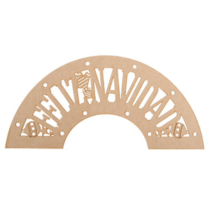 Art.553 Tapa Navideña Arco Madera