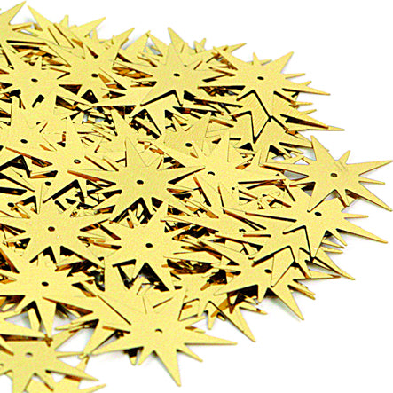 Art.5675 Lentejuela Estrella Flash Metal