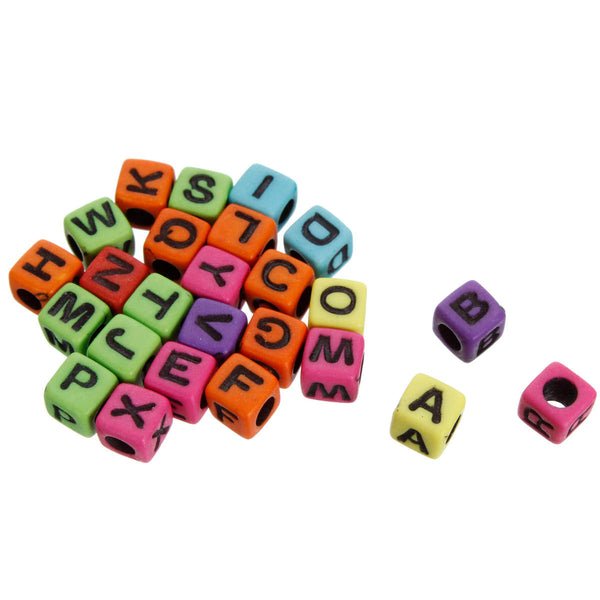 Set de Letras y Perlas Adhesivas, Varios Colores