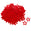 Fantasías Miguel Art.5719 Lentejuela Estrella Calada Láser 28mm 15g(aprox250pz) Rojo Laser