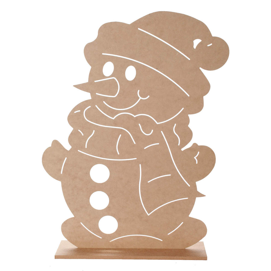 Art.5748 Muñeco De Nieve Para Parar 61x46x9cm 1pz