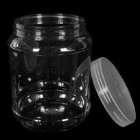 Art.5888 Bote Plástico Vitrolero Liso 1.750ml 16.5x13cm 1pz