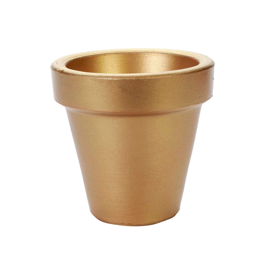 Art.6231 Maceta Barro Color Metálico
