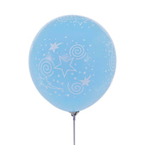 Art.6266 Globo Impreso Con Estrellas