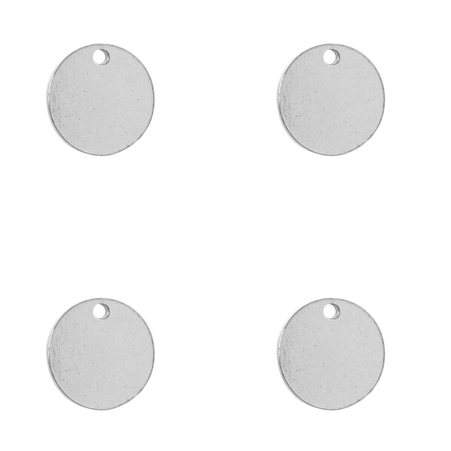 Art.6277 Dije Circulo Chico 13mm B/4pz