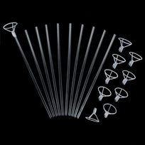 Art.6286 Base Para Globo 40cmx6cm 10jgo