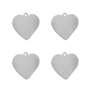 Art.6327 Dije Corazon 16x17mm B/4pz