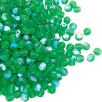 Art.6333 Bola Cristal Tallada Color Mate Ab