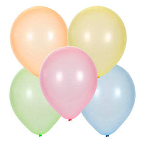 Art.6611 Globos Col Neon 30cm B/15pzs