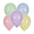 Fantasías Miguel Art.6614 Globos Color Pastel 13cm    (Aprox)  25pz Surtido