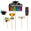 Fantasías Miguel Art.6631 Adorno Pick Graduado  6pz Multi-Color