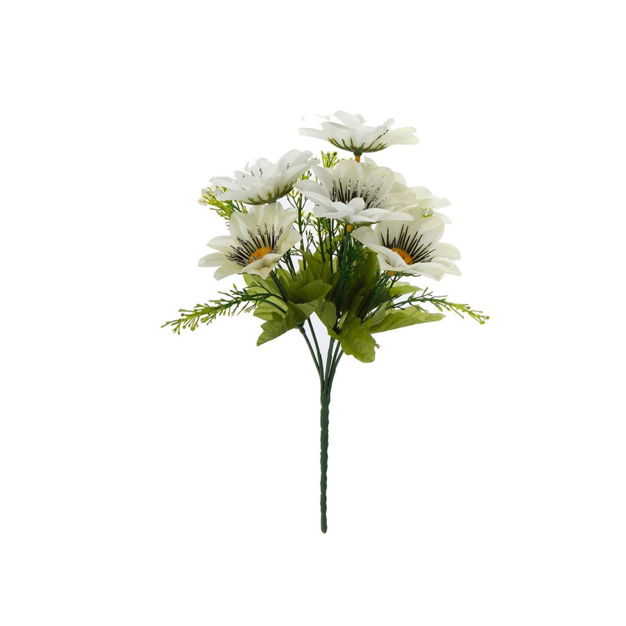 Art.6642 Bush Chico Lilis Con Diamantina X6 Flores