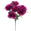 Fantasías Miguel Art.6654 Bush Chico Rosas Con Iris X6 Flores 33cm 1pz Morado