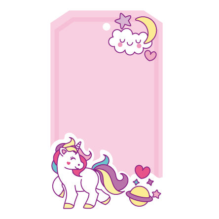 Art.6951 Etiqueta Unicornio