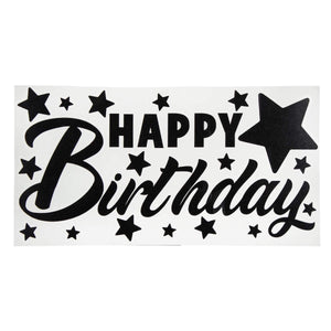 Art.7103 Vinil Happy Birthday 14x27cm