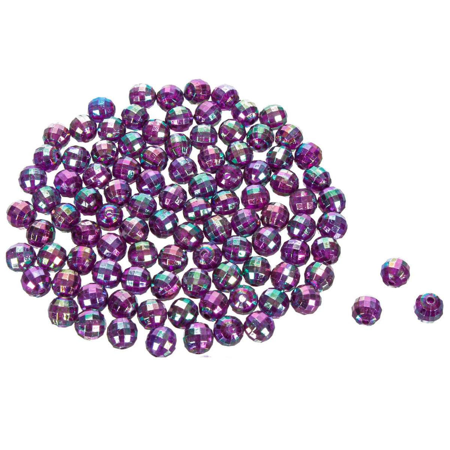 Art.7266 Cuenta Facetada Colores Ab