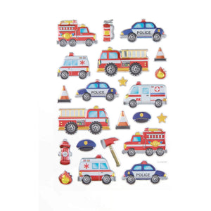 Art.7479 Calcomanía Patrullas/Bomberos