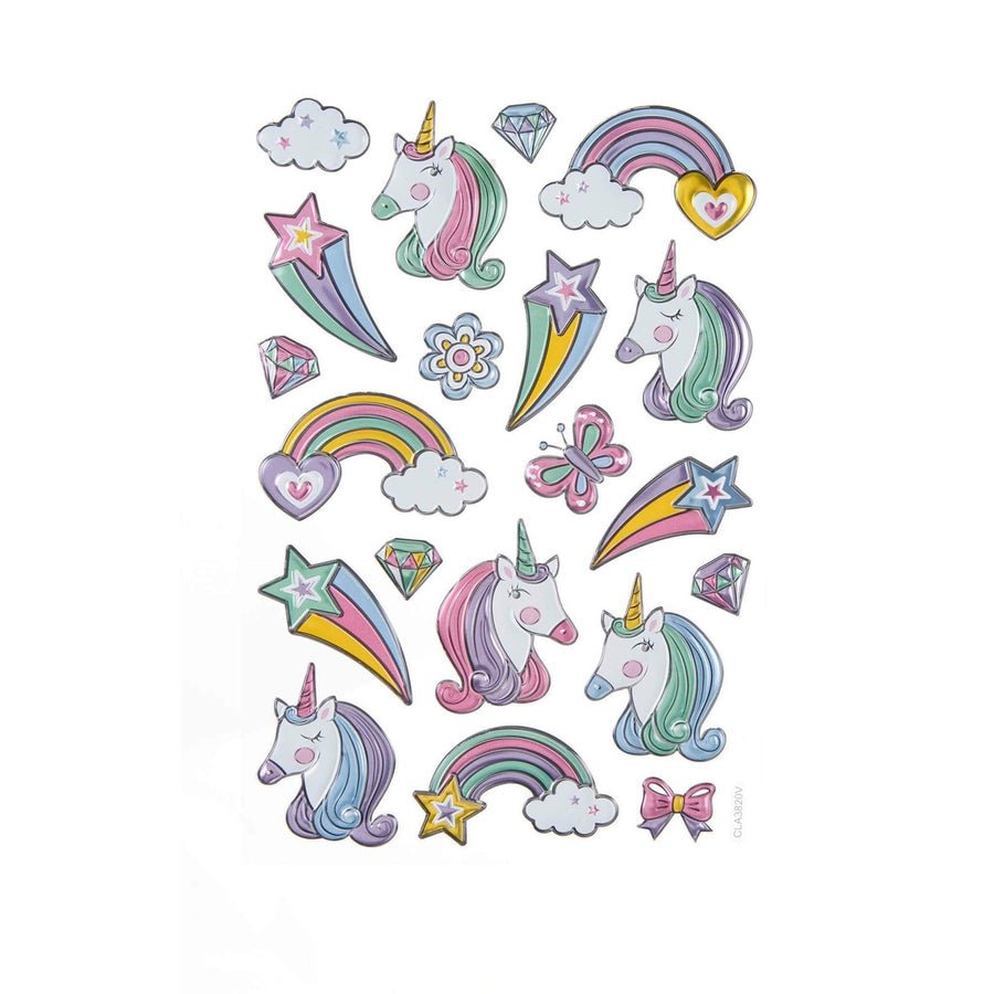Art.7480 Calcomanía Unicornio