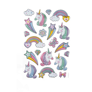 Art.7480 Calcomanía Unicornio