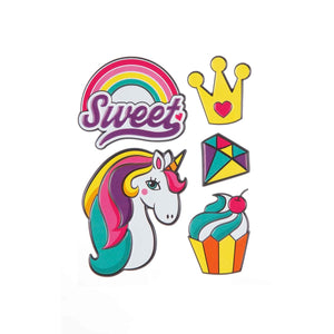 Art.7490 Calcomanía Aplicación Unicornio