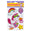 Fantasías Miguel Art.7606 Calcomanía Decorativa Cigueña Rosa Globo Varios Tamaños 1 Planilla (Aprox 4pz) Multi-Color