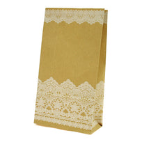 Art.7629 Bolsa De Papel Con Encaje