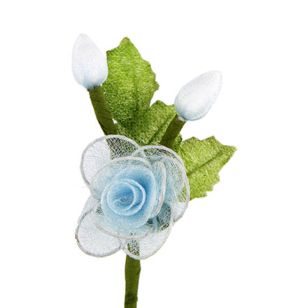 Art.7829 Corsage Flor Organza