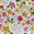 Fantasías Miguel Art.7915 Imitación Yute Flores Ancho 1.45mx1m 1pz Multi-Color