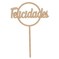 Art.7953 Pick Círculo Felicidades
