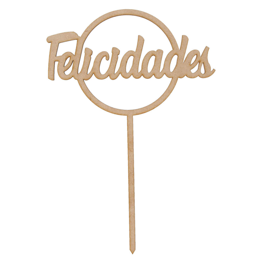 Art.7953 Pick Círculo Felicidades