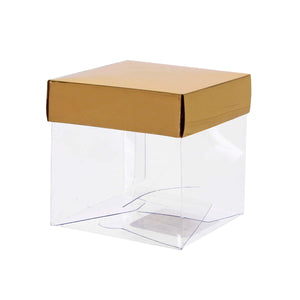 Art.8005 Caja Pvc Con Tapa Metalizada