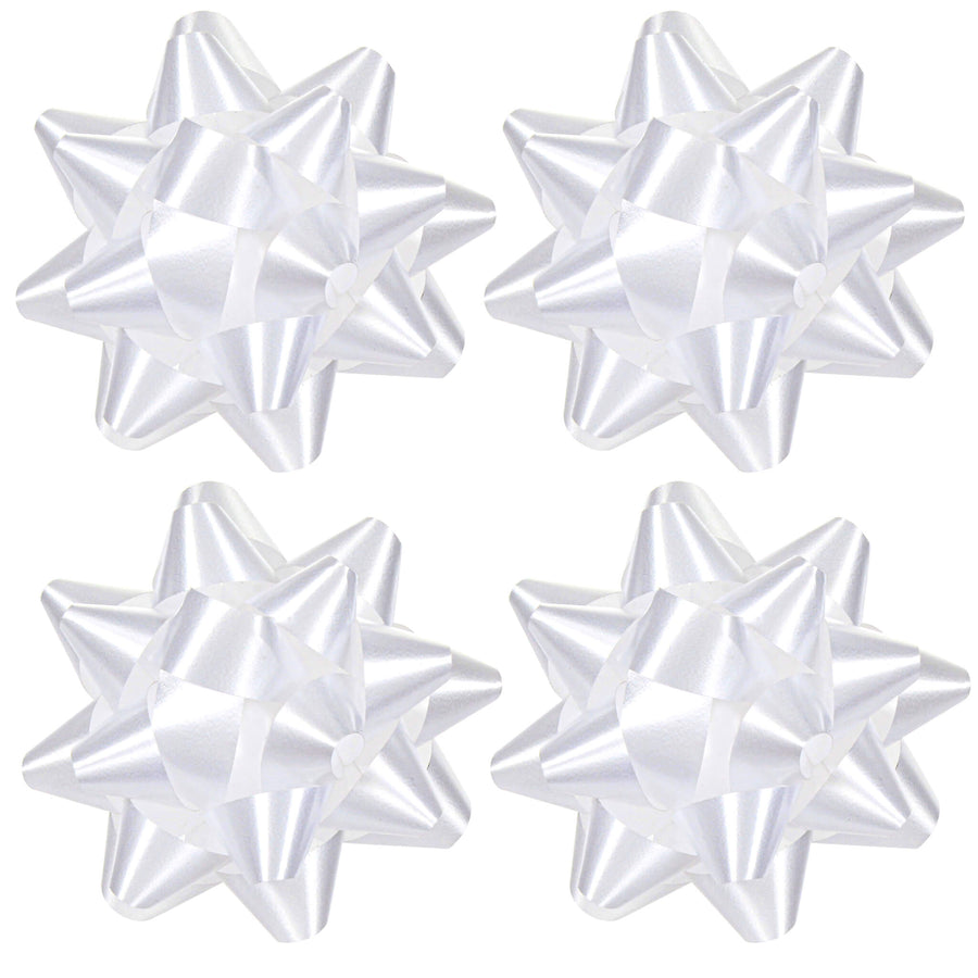 Art.8033 Moños Chicos Estrella 8cm 4pz