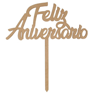 Art.8077 Pick Feliz Aniversario