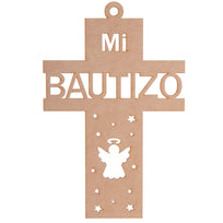 Art.8248 Cruz Mi Bautizo Madera