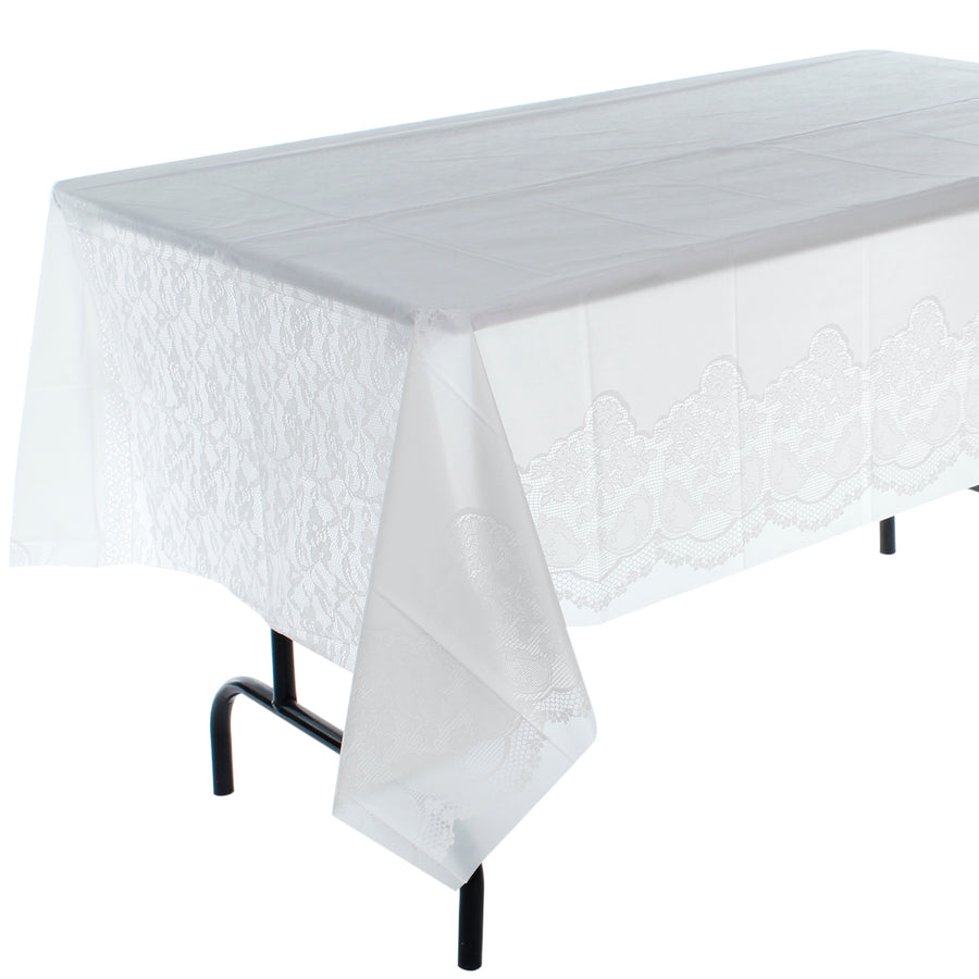 Art.8329 Mantel Plástico Rectangular Bordado