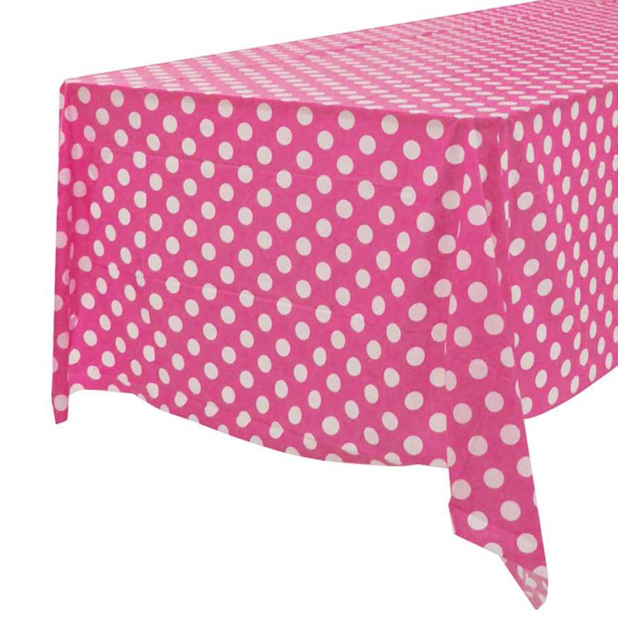 Art.8379 Mantel Plástico Rectangular Puntos
