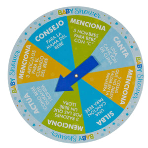 Art.8653 Juego De Ruleta Baby Shower