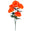Fantasías Miguel Art.8671 Bush Chico Mum x5 Flores 39cm 1pz Naranj/Amari