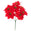 Fantasías Miguel Art.8675 Flor Nochebuena Terciopelo x7 44cm 1pz Rojo