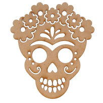 Art.8964 Calavera Calada Chica Mdf
