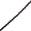 Fantasías Miguel Art.8973 Cuenta De Lava 8mm Hilo 37cm (aprox 47pz) Negro