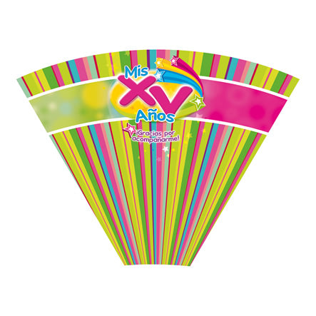 Art.9164 Cono Decorado