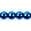Fantasías Miguel Art.9539 Perla Metálica 6mm Hilo 1.50m (aprox. 200pz) Azul Rey