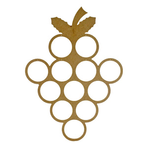 Art.9748 Viña Madera Hueca Para Esferas