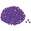 Fantasías Miguel Art.9930 Dona Chica 4x5mm 200pz Morado Opaco