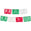 Fantasías Miguel Art.9954 Guía Tricolor Plástico 4m 1pz Tricolor