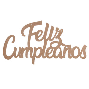 Art.9996 Letrero Feliz Cumple 53x103cm