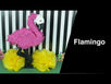 Fantasías Miguel Clave:HB292 Diy Centro De Mesa Para Fiesta Tematica De Flamingos